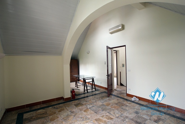 House with yard available for rent in To Ngoc van, Tay Ho district, Hanoi